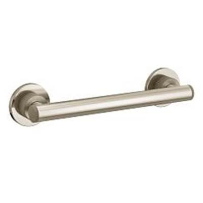 Moen Cambium 12'' Grab Bar, Bnnl - Brushed Nickel Polished Nicke by Moen
