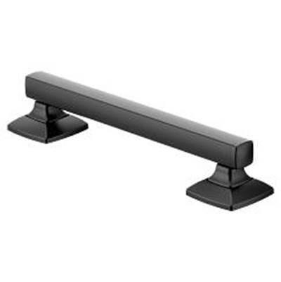 Moen Matte Black 12'' Designer Grab Bar by Moen