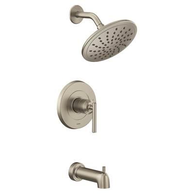 Gibson M-CORE 2-Series Eco Performance 1-Handle Tub and Shower Trim Kit in Brushed Nickel (Valve Sold Separately)