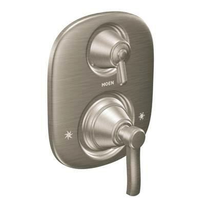 Moen Rothbury Moentrol Shower Valve with 3-Function Integrated Diverter Valve Trim, Valve Required, Brushed Nickel by Moen