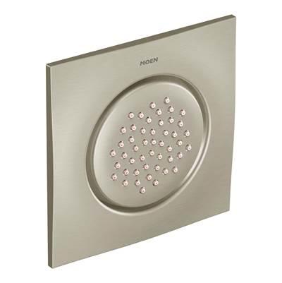 Moen Square Body Spray Trim Kit in Brushed Nickel (Valve Sold Separately) by Moen