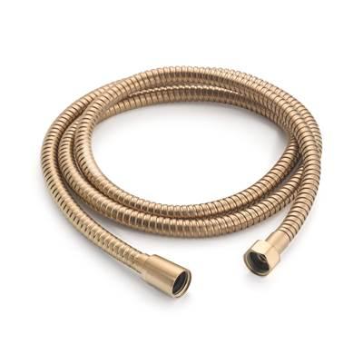 Moen Hand Shower 69-Inch Metal Double Lock Hose, Brushed Gold by Moen
