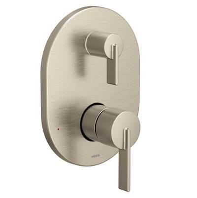 Moen Cia M-CORE 3-Series 2-Handle Shower Trim with Integrated Transfer Valve in Brushed Nickel (Valve Sold Separately) by Moen