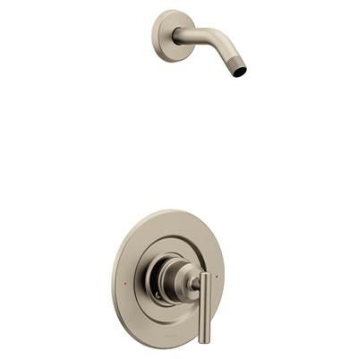 Moen Gibson Single-Handle Posi-Temp Shower Faucet Trim Kit in Brushed Nickel (Shower Head and Valve Not Included) by Moen