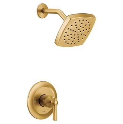 Moen Flara M-CORE 3-Series 1-Handle Shower Trim Kit in Brushed Gold (Valve Sold Separately) by Moen