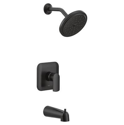 Moen Rizon M-CORE 3-Series 1-Handle Eco-Performance Tub and Shower Trim Kit in Matte Black (Valve Sold Separately) by Moen