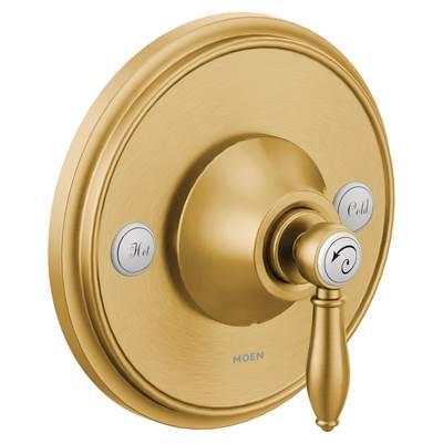 Moen Weymouth 1-Handle Posi-Temp Pressure Balancing Valve Trim Kit, Valve Required, Brushed Gold by Moen