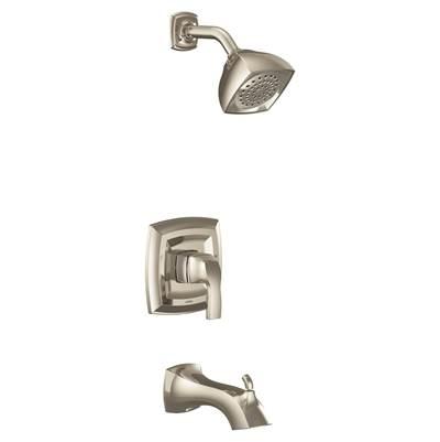 Moen Voss M-CORE 2-Series Eco Performance 1-Handle Tub and Shower Trim Kit in Polished Nickel (Valve Sold Separately) by Moen