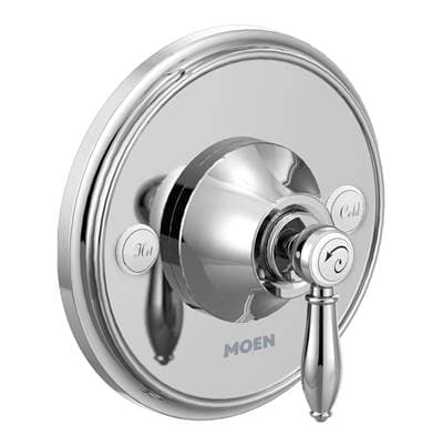 Moen Weymouth 1-Handle Posi-Temp Valve Trim Kit in Chrome (Valve Sold Separately)