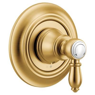 Moen Weymouth 1-Handle M-CORE Transfer Valve Trim Kit in Brushed Gold (Valve Sold Separately) by Moen