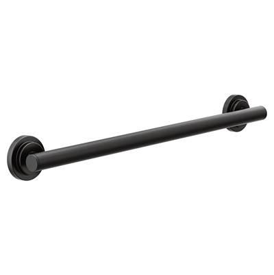 Moen Matte Black 24'' Designer Grab Bar by Moen