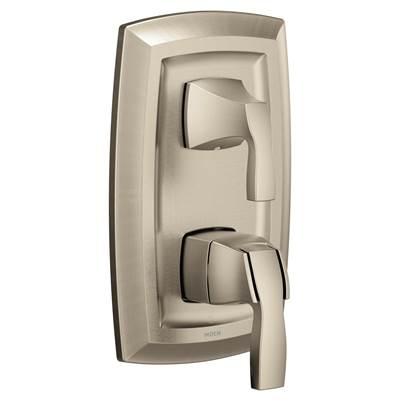 Moen Voss M-CORE 3-Series 2-Handle Shower Trim with Integrated Transfer Valve in Brushed Nickel (Valve Sold Separately) by Moen
