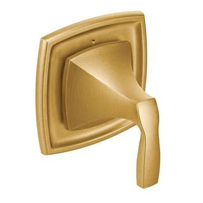 Moen Voss 1-Handle Two-Function Transfer Valve Trim Kit in Brushed Gold (Valve Sold Separately) by Moen