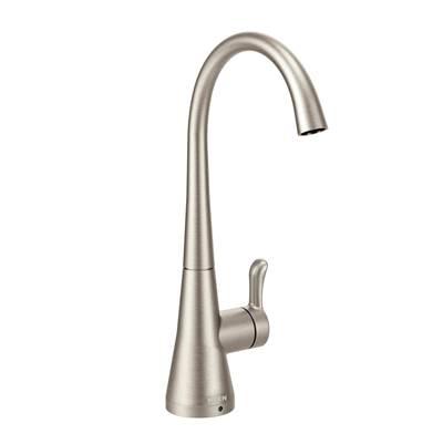 Sip Transitional Cold Water Kitchen Beverage Faucet with Optional Filtration System, Spot Resist Stainless by Moen