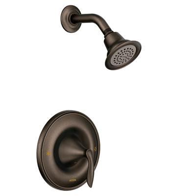 Moen Eva Single-Handle 1-Spray Posi-Temp Shower Faucet Trim Kit in Oil Rubbed Bronze (Valve Sold Separately) by Moen