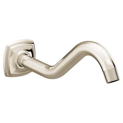 Moen Curved Shower Arm with Wall Flange - Polished Nickel by Moen
