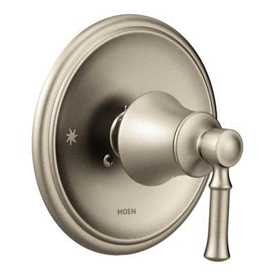 Moen Dartmoor Posi-Temp Single-Handle Wall-Mount Shower Only Faucet Trim Kit in Brushed Nickel (Valve Sold Separately) by Moen