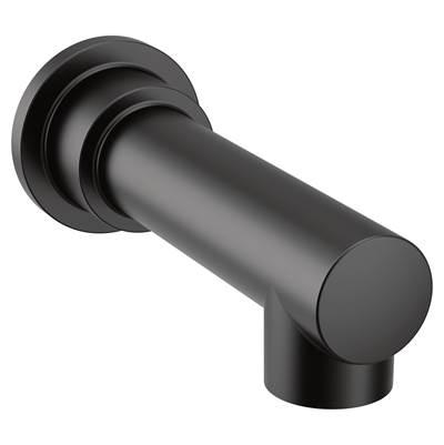 Moen 193371BL Align Non-Diverter 1/2-Inch Slip-Fit Tub Spout, Matte Black by Moen