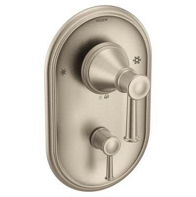 Belfield Posi-Temp with Built-in 3-Function Transfer Valve Trim Kit, Valve Required, Brushed Nickel by Moen