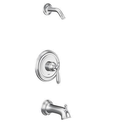 Brantford M-CORE 2-Series 1-Handle Tub and Shower Trim Kit in Chrome (Valve Sold Separately) by Moen