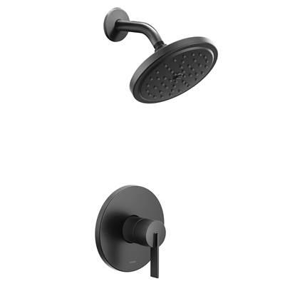 Moen Cia M-CORE 2-Series Eco Performance 1-Handle Shower Trim Kit in Matte Black (Valve Sold Separately) by Moen