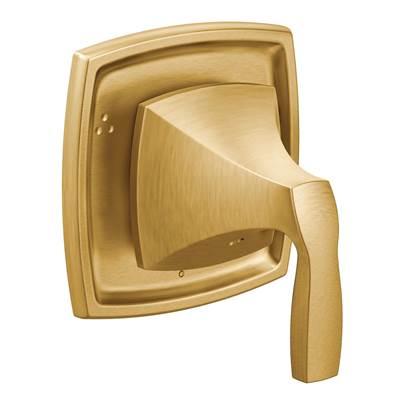 Moen Voss 1-Handle Transfer Valve Trim Kit in Brushed Gold (Valve Sold Separately) by Moen