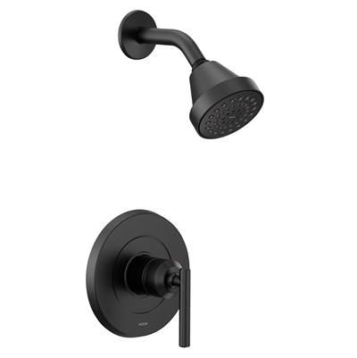 Moen Gibson M-CORE 2-Series Eco Performance 1-Handle Shower Trim Kit in Matte Black (Valve Sold Separately) by Moen