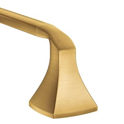 Brushed Gold 18'' Towel Bar by Moen