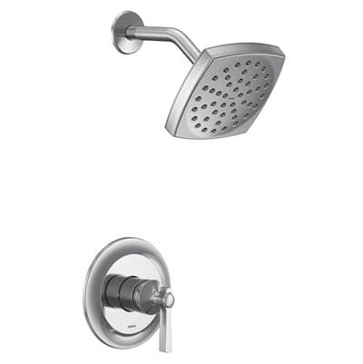 Moen Flara M-CORE 2-Series Eco Performance 1-Handle Shower Trim Kit in Chrome (Valve Sold Separately)