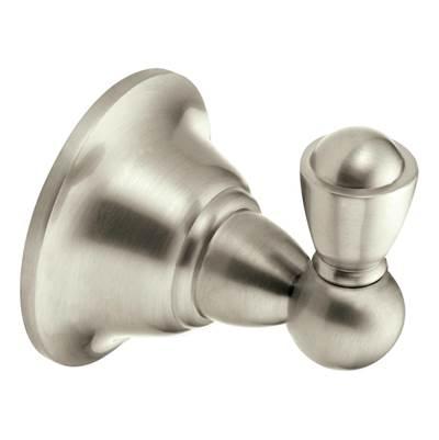 Moen Brushed Nickel Single Robe Hook by Moen