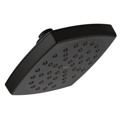 Moen Voss 6'' Single-Function Rainshower Showerhead with Immersion Technology, Matte Black by Moen