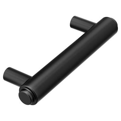 Moen Matte Black Drawer Pull by Moen