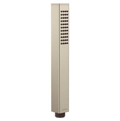 Modern Square Replacement Hand Shower in Brushed Nickel by Moen