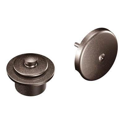 Moen Push-N-Lock Tub and Shower Drain Kit with 1-1/2 Inch Threads, Oil-Rubbed Bronze - Oil Rubbed Bronze by Moen