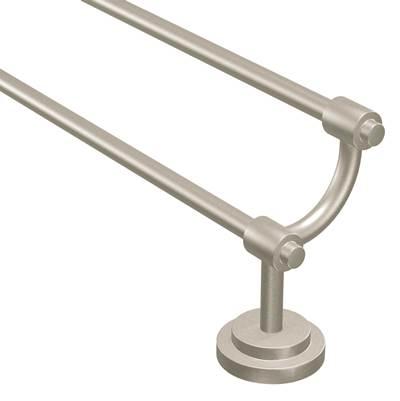 Moen Brushed Nickel 24'' Double Towel Bar by Moen