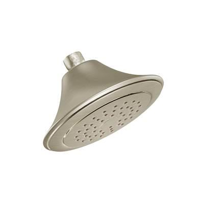 Moen Rothbury 6-1/2'' Single-Function Showerhead with 2.5 GPM Flow Rate, Brushed Nickel by Moen