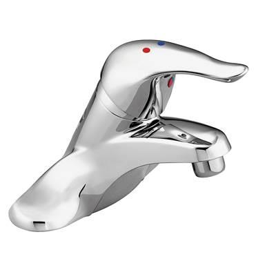 Moen Chateau Single Handle Bathroom Faucet Without Drain Assembly, Chrome by Moen