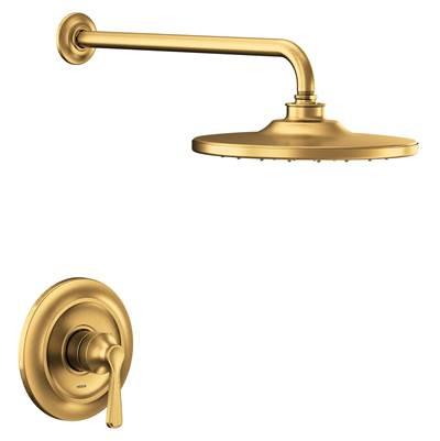 Moen Colinet M-CORE 2-Series Eco Performance 1-Handle Shower Trim Kit in Brushed Gold (Valve Sold Separately) by Moen