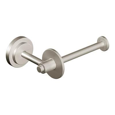 Moen Brushed Nickel Single-Post Paper Holder by Moen