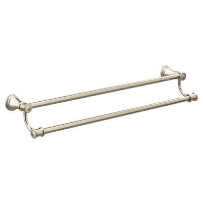 Moen Polished Nickel 24'' Double Towel Bar by Moen