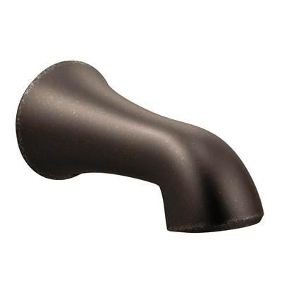 Moen Wynford Replacement Tub Non-Diverter Spout 1/2-Inch Slip Fit Connection, Oil Rubbed Bronze by Moen