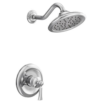 Moen Wynford M-CORE 3-Series 1-Handle Eco-Performance Shower Trim Kit in Chrome (Valve Sold Separately)