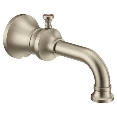 Moen Colinet Traditional Diverter Tub Spout with Slip-fit CC Connection in Brushed Nickel by Moen