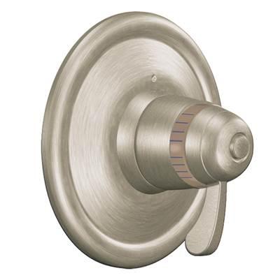 Moen ExactTemp 1-Handle Thermostatic Valve Trim Kit in Brushed Nickel (Valve Sold Separately) by Moen