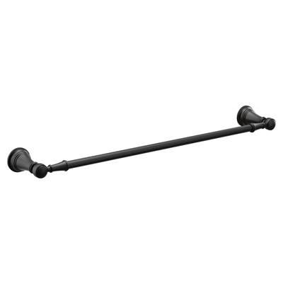 Moen Matte Black 24'' Towel Bar by Moen