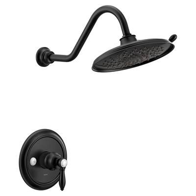 Moen Weymouth M-CORE 3-Series 1-Handle Eco-Performance Shower Trim Kit in Matte Black (Valve Sold Separately) by Moen