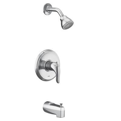 Moen Chateau M-CORE 2-Series Eco Performance 1-Handle Tub and Shower Trim Kit in Chrome (Valve Sold Separately) by Moen