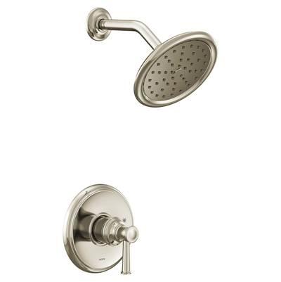 Belfield M-CORE 2-Series Eco Performance 1-Handle Shower Trim Kit in Polished Nickel (Valve Sold Separately) by Moen