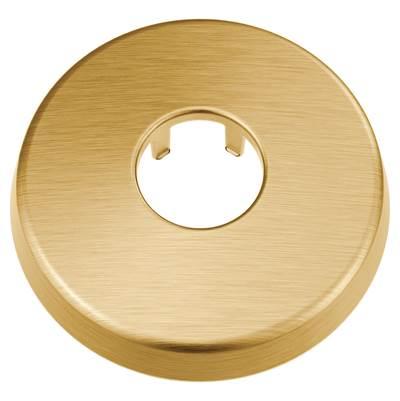 Shower Arm Flange, Brushed Gold