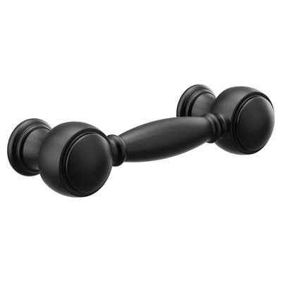 Moen Matte Black Drawer Pull by Moen